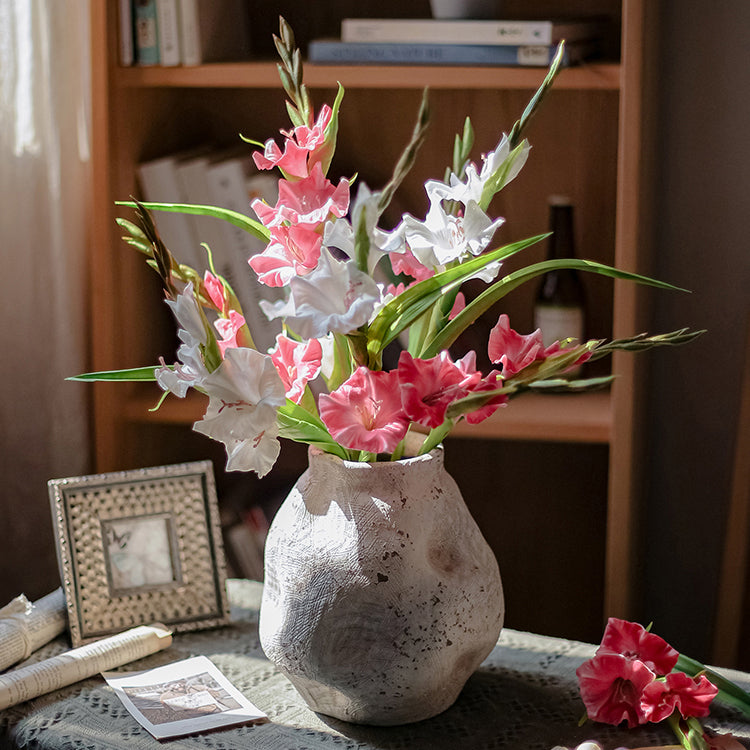 Rustic Charm Gladiolus Arrangement