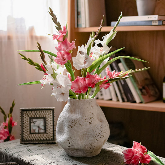 Rustic Charm Gladiolus Arrangement