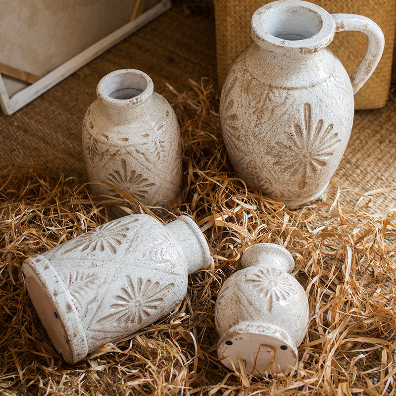 Rustic Ceramic Vase – Breathable and Timeless