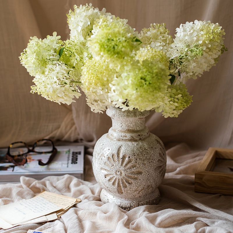 Rustic Ceramic Vase – Breathable and Timeless