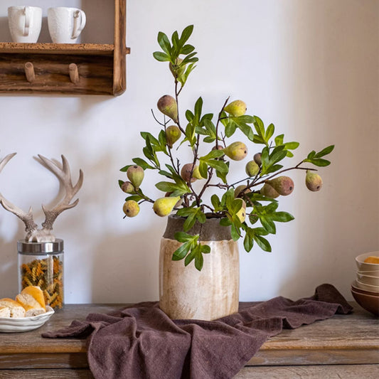 Rustic Faux Fig Tree Arrangement