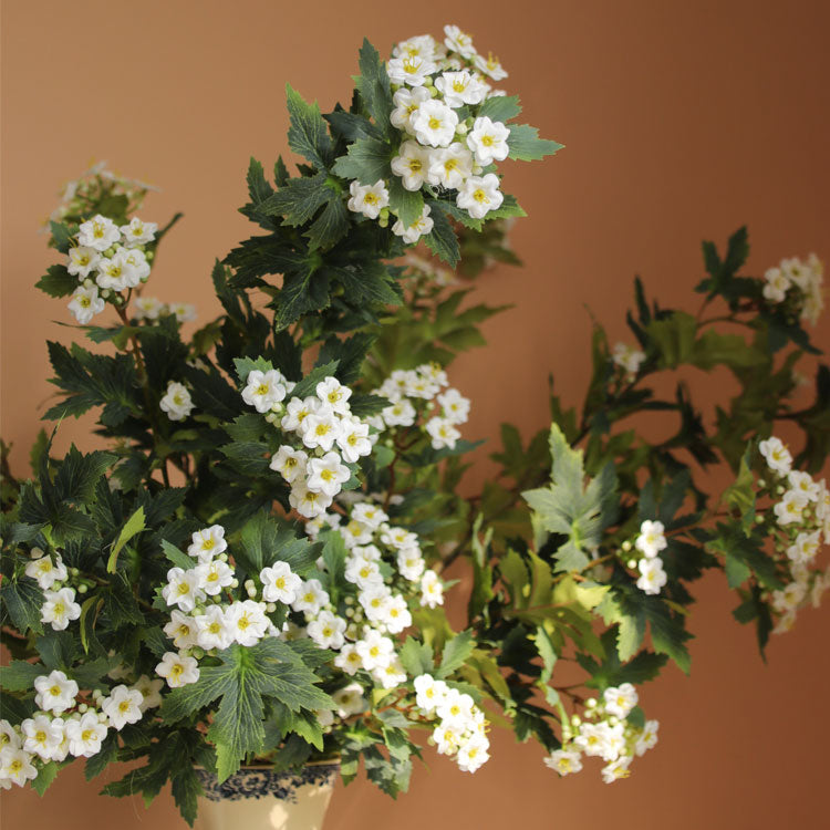 Timeless Faux Spiraea Arrangement