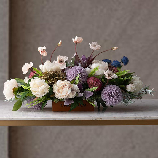 Exquisite Faux Floral Centerpiece Arrangement