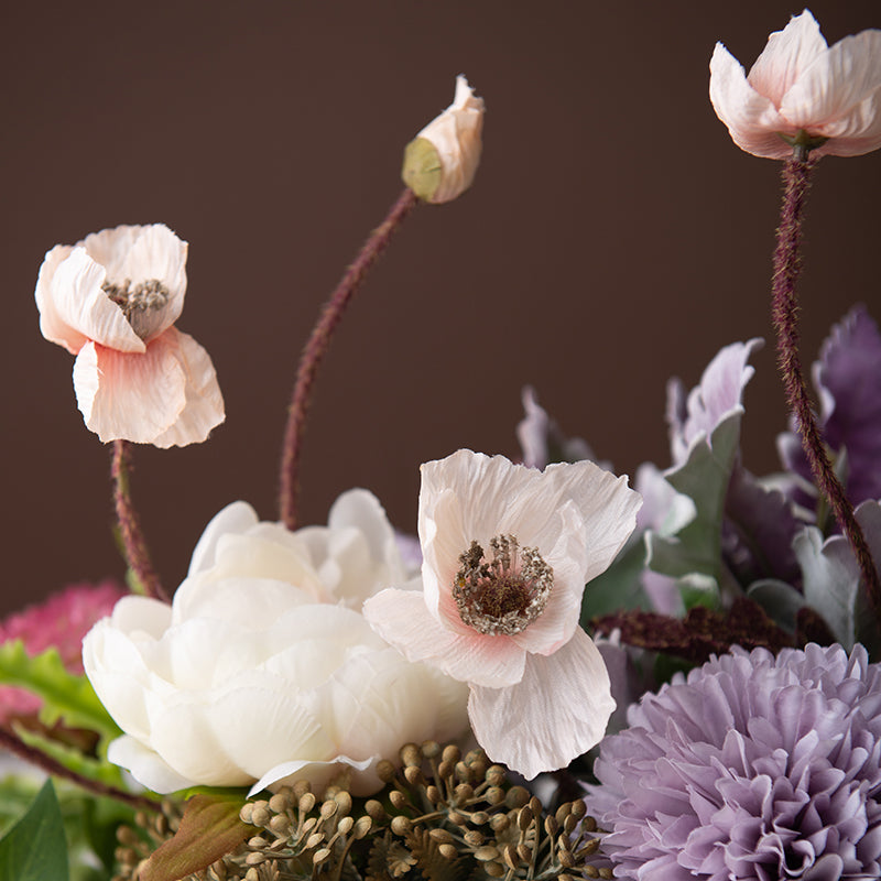 Exquisite Faux Floral Centerpiece Arrangement