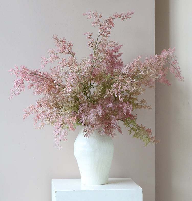 Soft Pink Artificial Fern Arrangement